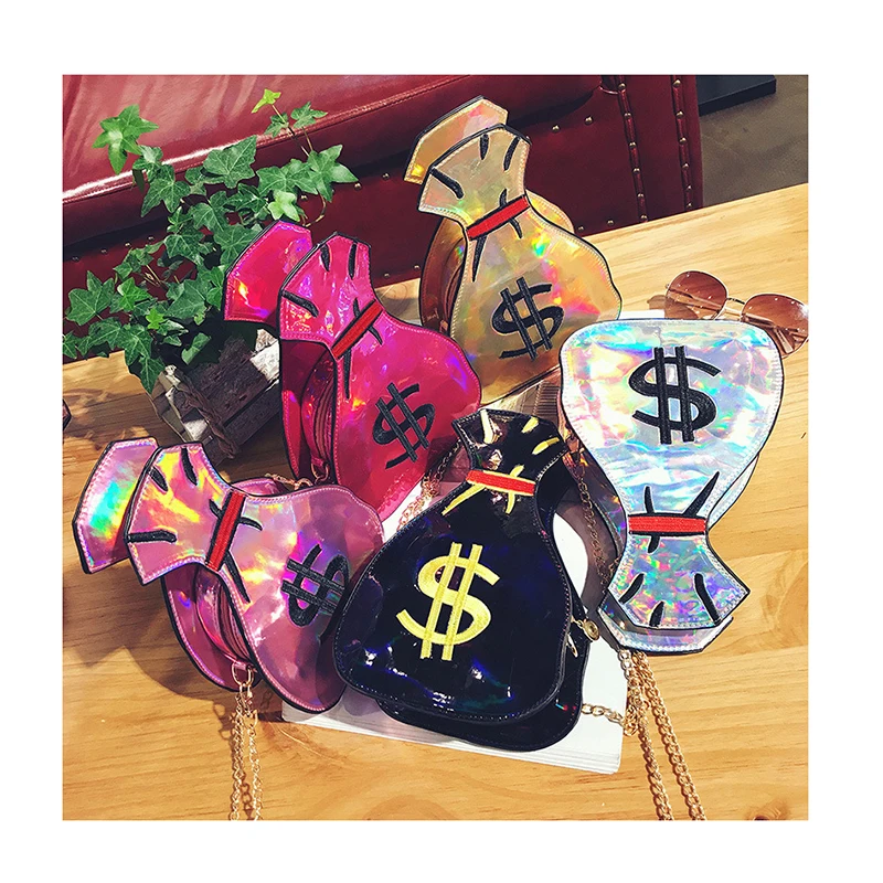 Creative Women Laser Handbags Fashion Alphabet Chains Messenger Bags Designer Dollar Bags Personality Embroidery Phone Purses
Creative Women Laser Handbags Fashion Alphabet Chains Messenger Bags Designer Dollar Bags Personality Embroidery Phone Purses