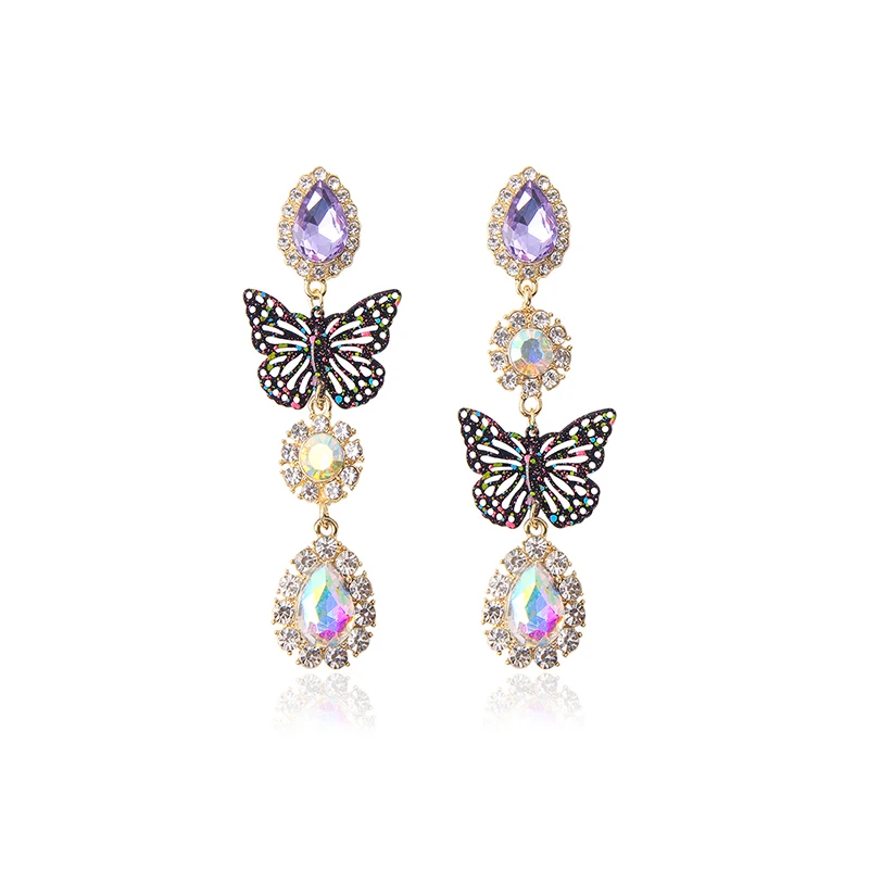 Fashion Korean Butterfly Waterdrop Dangle Earrings For Women Elegant Party Holiday Pendientes Jewelry
Fashion Korean Butterfly Waterdrop Dangle Earrings For Women Elegant Party Holiday Pendientes Jewelry