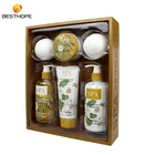 Bath Gift Set Bath Spa Gift Set Quality Flower Soap Essential Oil Body Scrub Bath Spa Gift Set For Woman
