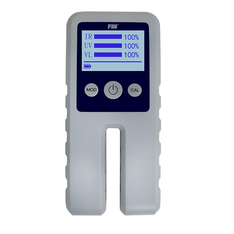 Light transmittance meter WT13 for Visible light VL UV IR three channels 
Light transmittance meter WT13 for Visible light VL UV IR three channels