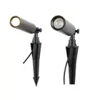How Bright Chinese Outdoor Waterproof Aluminum Street Lamps 7W 12W LED CREE COB Waterproof IP65 Spike fixed Garden Lamp