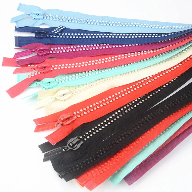 High Quality 60cm Rhinestone Closed End Zip Crystal Open End Nylon Zipper, Black,red,rose,white
High Quality 60cm Rhinestone Closed End Zip Crystal Open End Nylon Zipper, Black,red,rose,white