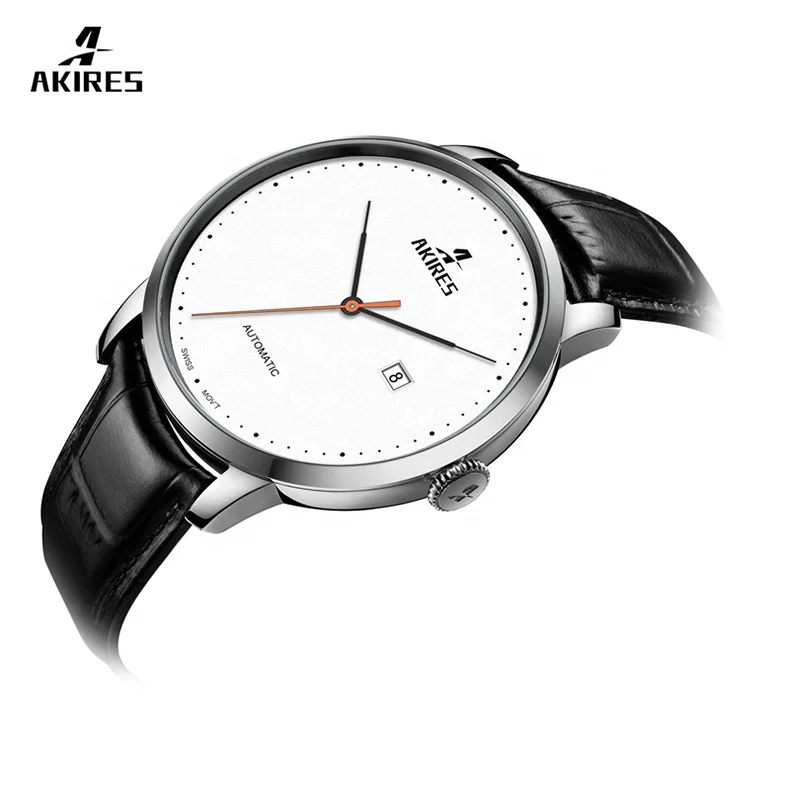 Men's mechanical watches stainless steel PT5000 SW200 sapphire crystal leather strap custom dial automatic watch
Men's mechanical watches stainless steel PT5000 SW200 sapphire crystal leather strap custom dial automatic watch