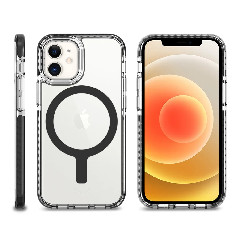 Shenzhen Factory Wholesale Magnetic Shockproof Crystal TPE Protective Cell Phones Case Magnetic For iPhone 12 Case
Shenzhen Factory Wholesale Magnetic Shockproof Crystal TPE Protective Cell Phones Case Magnetic For iPhone 12 Case
