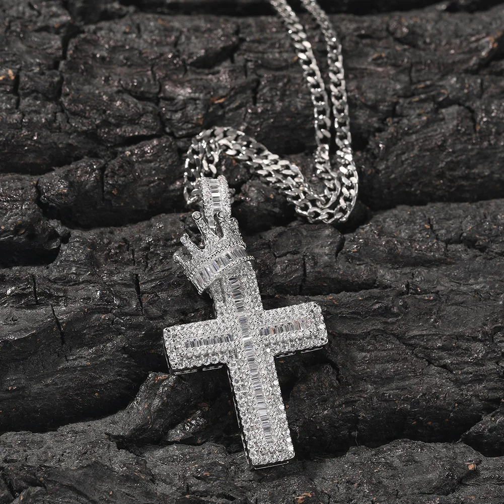 New Design Hip hop punk zircon crown Cross Pendant rose quartz pendant galaxy necklace
New Design Hip hop punk zircon crown Cross Pendant rose quartz pendant galaxy necklace