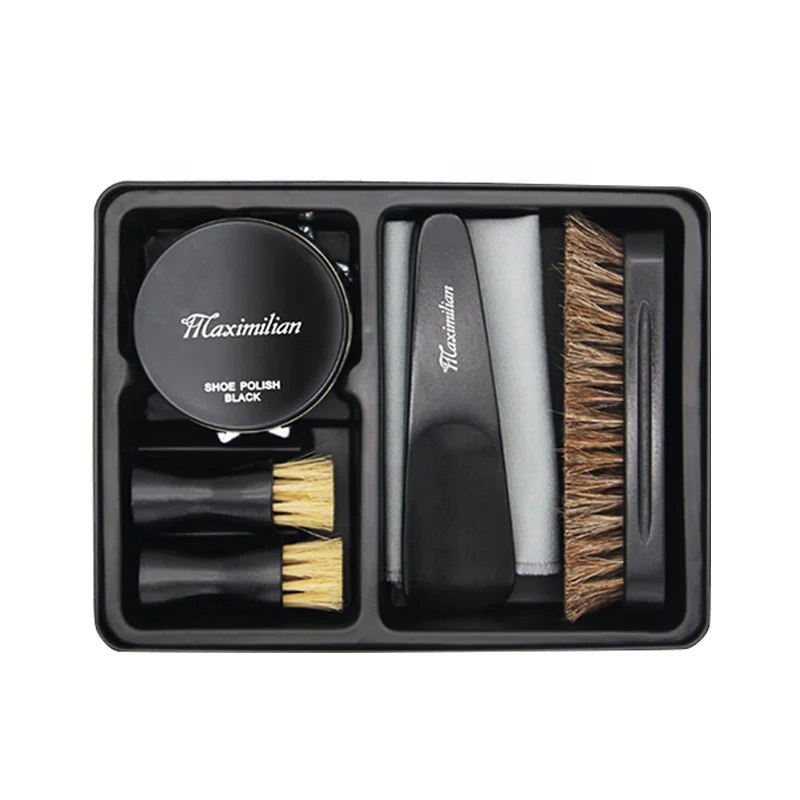 Factory Wholesale LOW MOQ Upscale Shoe Shine Kit Shoe Care Kit Shoe Polish Kit, Black
Factory Wholesale LOW MOQ Upscale Shoe Shine Kit Shoe Care Kit Shoe Polish Kit, Black