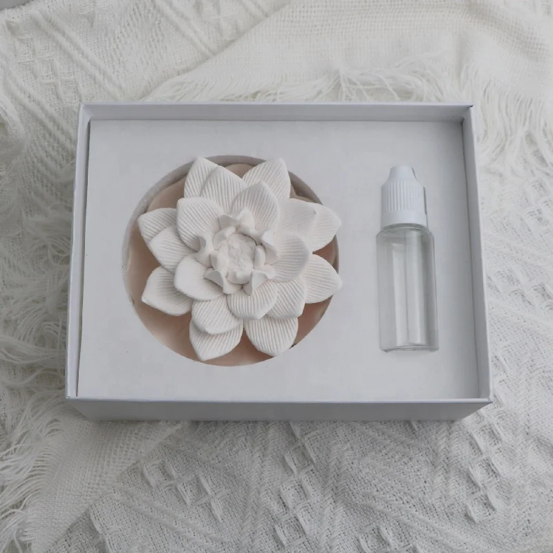 Shein Hot Selling Home Car Office Decoration Pink Lotus Flower Shaped Ceramic Aromatherapy Essential Oil Diffuser, White
Shein Hot Selling Home Car Office Decoration Pink Lotus Flower Shaped Ceramic Aromatherapy Essential Oil Diffuser, White