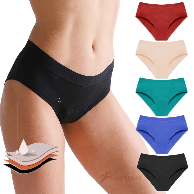 New plus size 4 layers protection bamboo period panties women menstrual underwear pants
New plus size 4 layers protection bamboo period panties women menstrual underwear pants