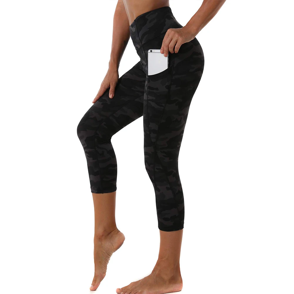 Pantalones de yoga High Quality Woman's Yoga Pants Sexy Girl's Butt Scrunching Tummy Control Elastic Yoga Leggings with Pockets, Camouflage black
Pantalones de yoga High Quality Woman's Yoga Pants Sexy Girl's Butt Scrunching Tummy Control Elastic Yoga Leggings with Pockets, Camouflage black