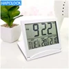 Multifunction Electronic Simple Desk Alarm Clock Digital LCD Thermometer Calendar Alarm Clock for travel home decoration