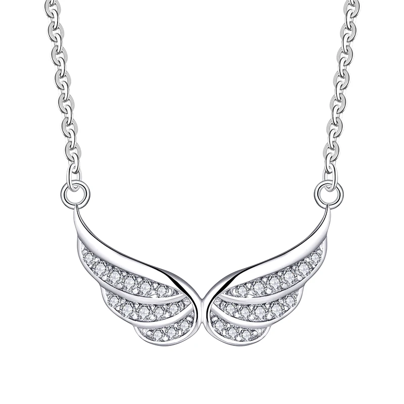 Fashion Charm Custom Jewellery S925 Sterling Silver Cubic Zirconia Cz Angel Wing Pendant Necklace
Fashion Charm Custom Jewellery S925 Sterling Silver Cubic Zirconia Cz Angel Wing Pendant Necklace