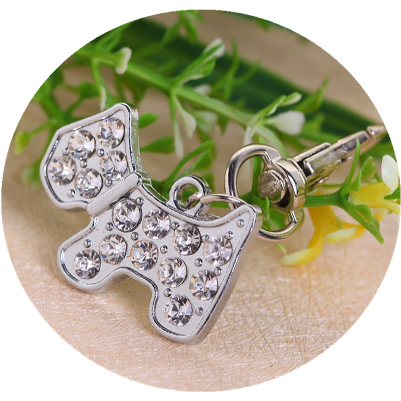 Pet Dog Pendant to decorate pets Dog Shaped Pet Dog ID Name Tag with rhinestone, Silver
Pet Dog Pendant to decorate pets Dog Shaped Pet Dog ID Name Tag with rhinestone, Silver