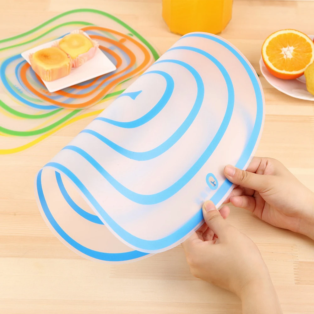 Plastic Cutting Board Non-slip Frosted Fruit Board Ring Stripe Classification Cutting Board Kitchen Accessories, As photo
Plastic Cutting Board Non-slip Frosted Fruit Board Ring Stripe Classification Cutting Board Kitchen Accessories, As photo