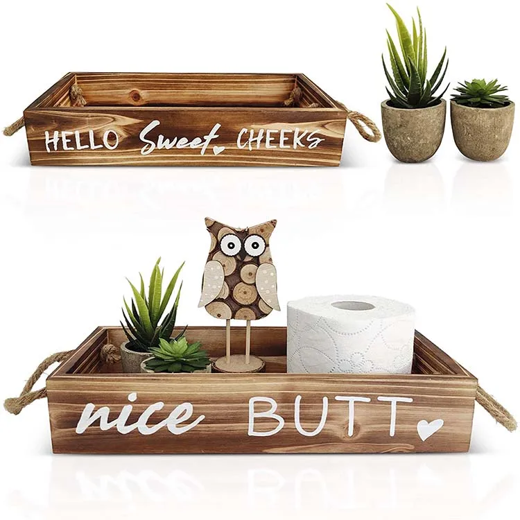 Nice Butt Bathroom Decor Box & Artificial Plants Bundle: 2 Funny Sayings, Hello Sweet Cheeks, Customized color
Nice Butt Bathroom Decor Box & Artificial Plants Bundle: 2 Funny Sayings, Hello Sweet Cheeks, Customized color