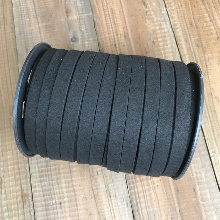 ST1056 Wide 10mm Black Suede Leather Cord,Suede Leather Ribbon Cord,Lace Leather Cord
ST1056 Wide 10mm Black Suede Leather Cord,Suede Leather Ribbon Cord,Lace Leather Cord