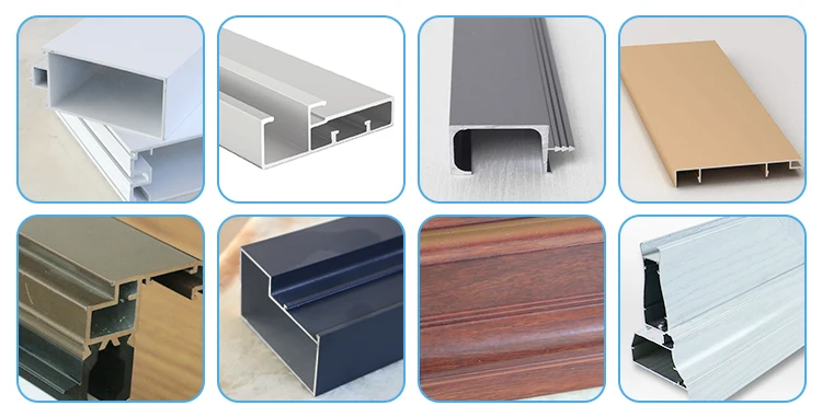 Custom Size Sliding Windows Aluminum Extruded Profiles