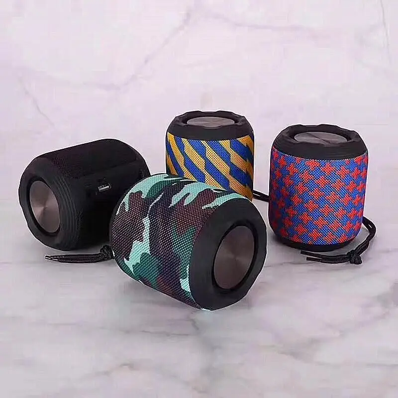 2019 new arrival SLC-073 mini subwoofer bluetooth speaker small steel gun wireless portable speaker - ANKUX.COM