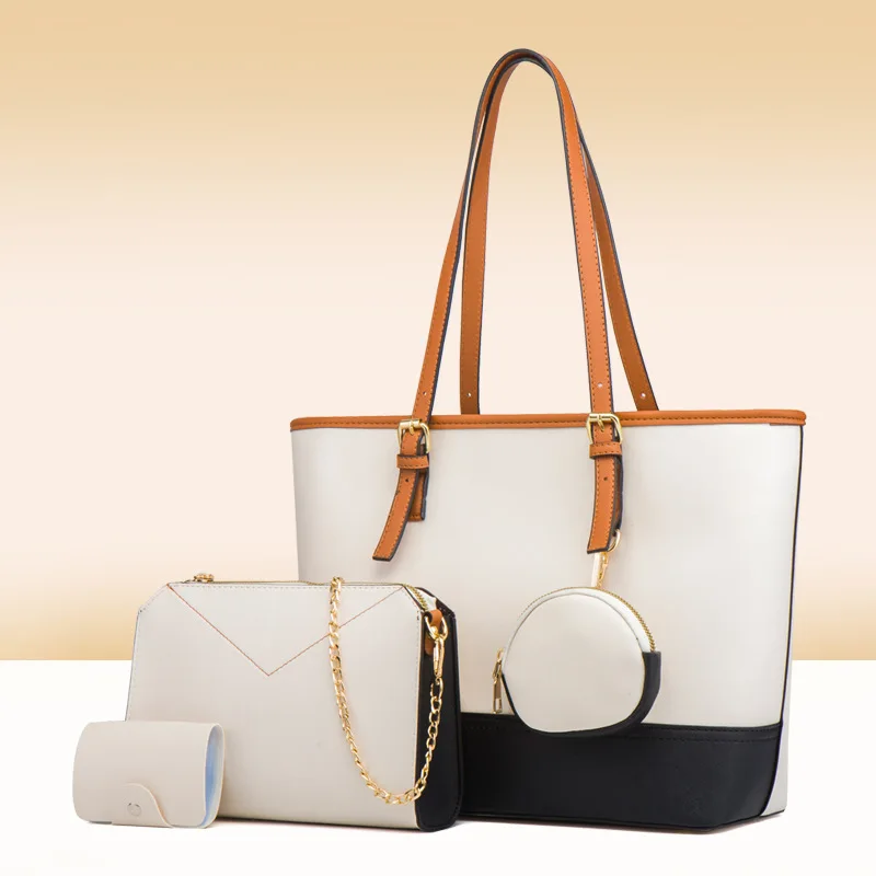 Westal 4pcs/Set High Quality Ladies Handbags Shoulder Messenger Bags bolsa feminina Women Composite Bags Tote Bag Handbag, Brown,white,red,blue,khaki,black,grey
Westal 4pcs/Set High Quality Ladies Handbags Shoulder Messenger Bags bolsa feminina Women Composite Bags Tote Bag Handbag, Brown,white,red,blue,khaki,black,grey