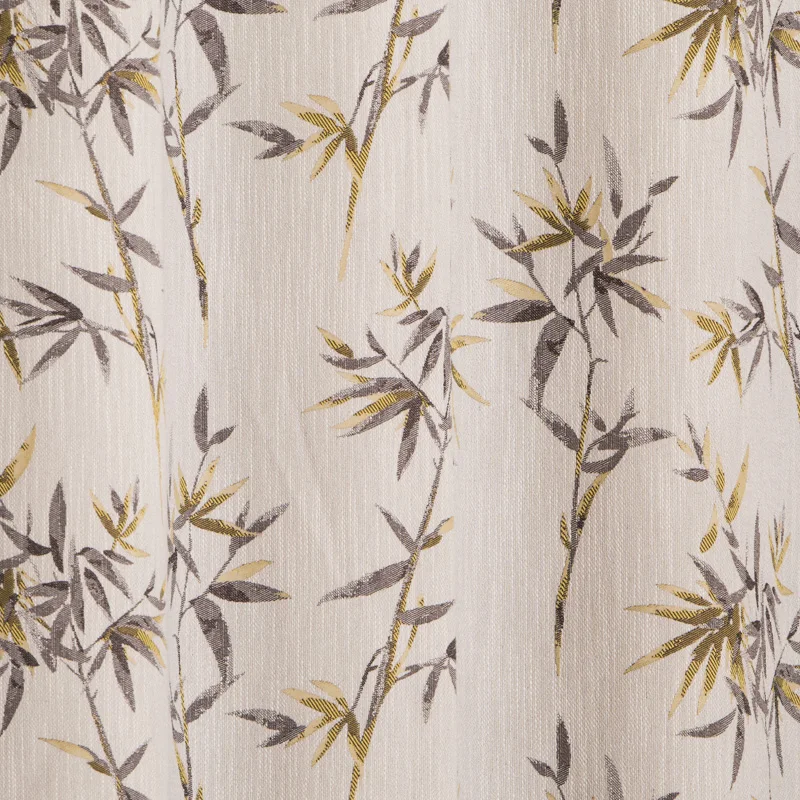 2020 wholesale price window curtain jacquard leaves curtain