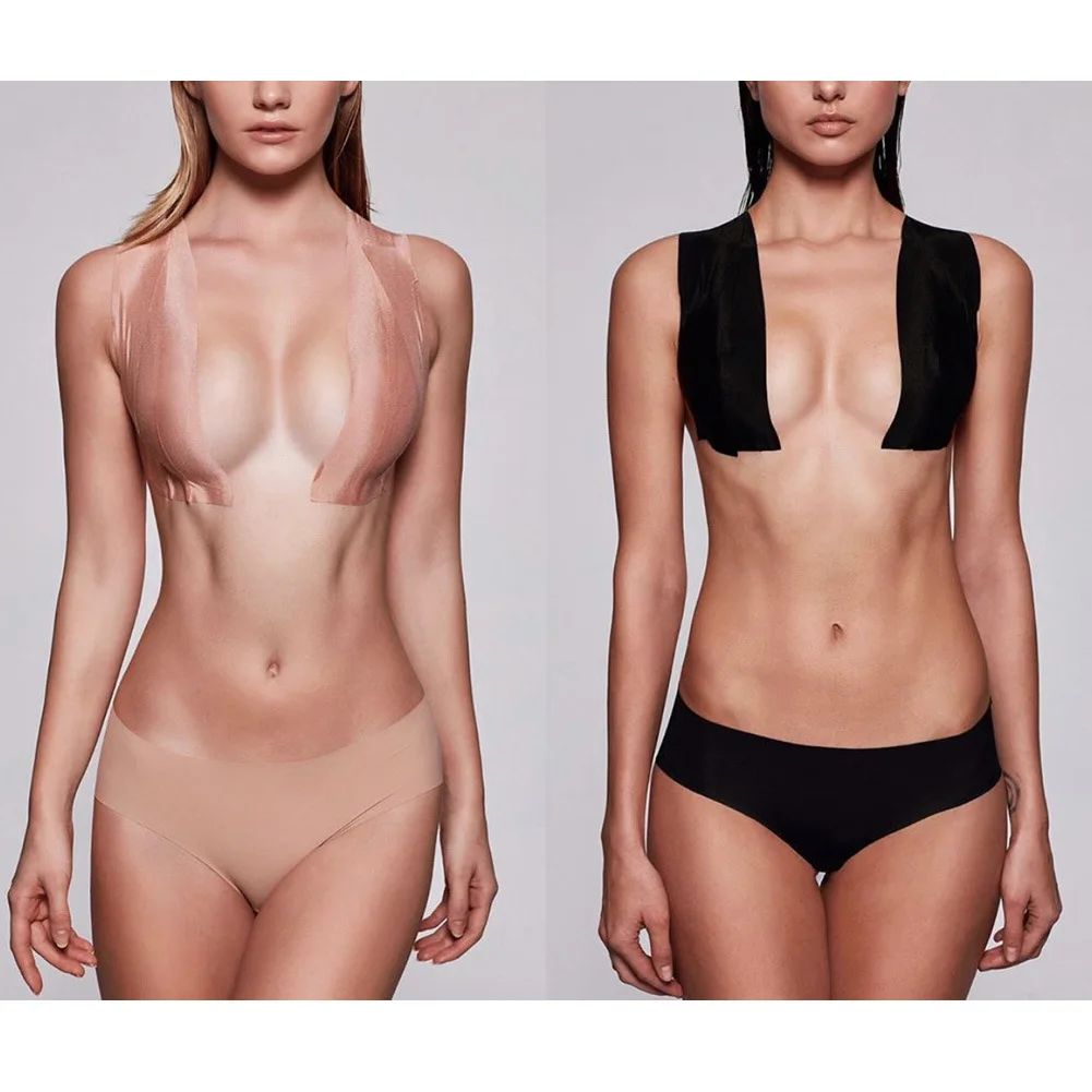 Adhesive seamless pasties Backless bra brown roll lifting breast left Boob Tape Nipple Cover
Adhesive seamless pasties Backless bra brown roll lifting breast left Boob Tape Nipple Cover