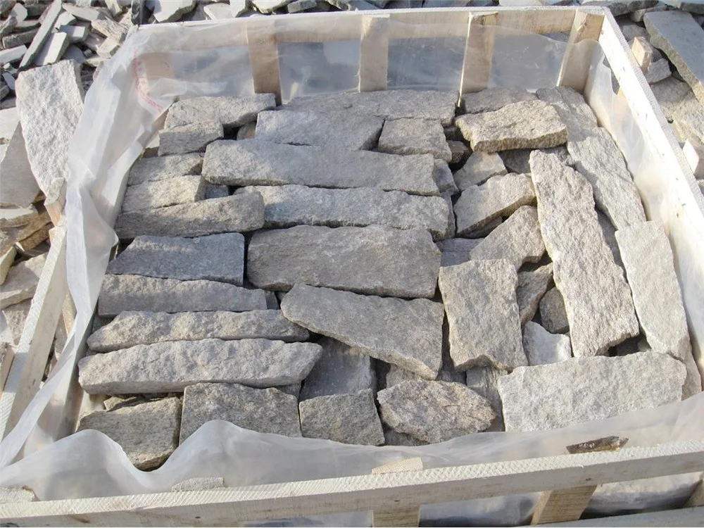 Naturstein Gestapelter Stein,Granit Wand Paneele - Buy Naturstein Wand