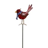 Professional manufacturer new christmas ornament best selling outdoor custom bird stake decoration