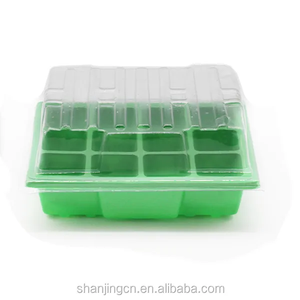 tray plant,robertplant nt-24 plant pot 24 cells(4x6) seedling trays planter garden pot