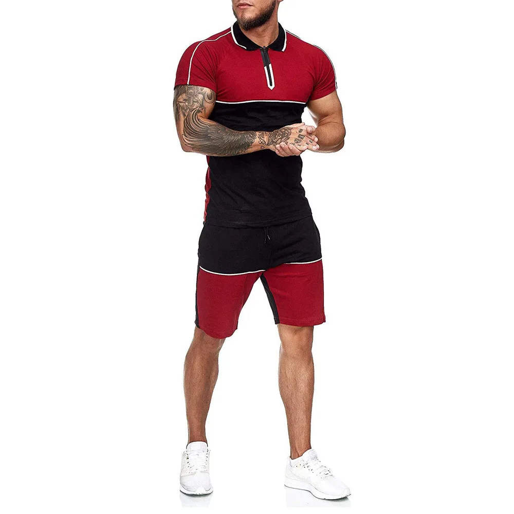 Custom Logo Short Sleeve Jogger Track Suits Football Two Piece Tracksuits, Custom color
Custom Logo Short Sleeve Jogger Track Suits Football Two Piece Tracksuits, Custom color