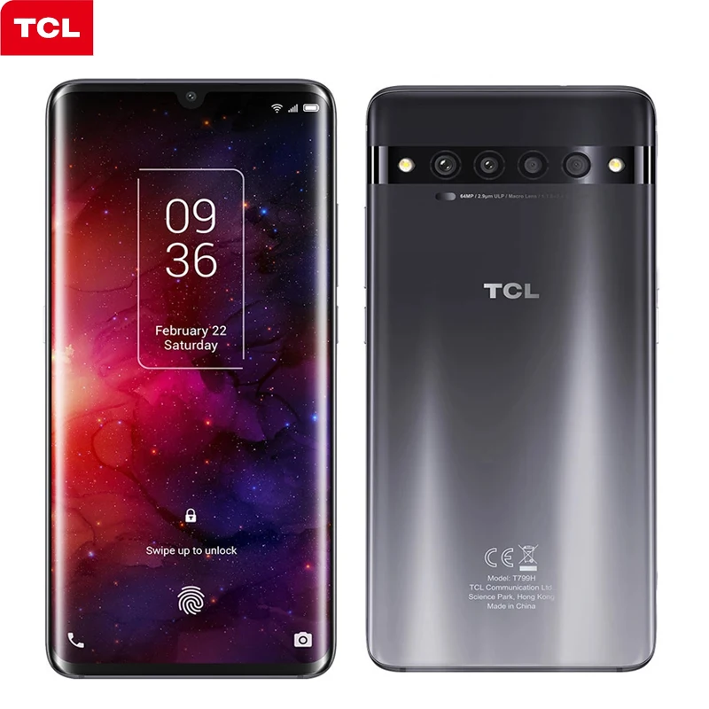 TCL 10 Pro Original mobile phone Ultra Thin 64MP Camera Snapdragon 675 6.47 " Full Screen AMOLED Android 10 4500mAh Battery
TCL 10 Pro Original mobile phone Ultra Thin 64MP Camera Snapdragon 675 6.47 " Full Screen AMOLED Android 10 4500mAh Battery
