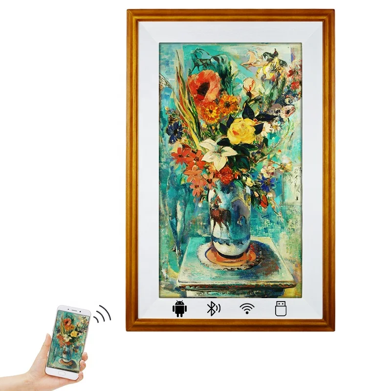 Usingwin 21.5 inch advanced design systems oil painting effect digital photo frame meural canvas with USB RJ45
Usingwin 21.5 inch advanced design systems oil painting effect digital photo frame meural canvas with USB RJ45