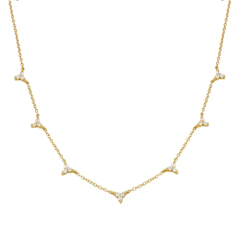 925 sterling silver jewelry multiple triangular mini diamond zircon shape gold plated necklaces for women
925 sterling silver jewelry multiple triangular mini diamond zircon shape gold plated necklaces for women