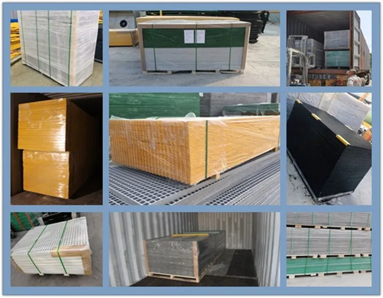 Packing of grating 