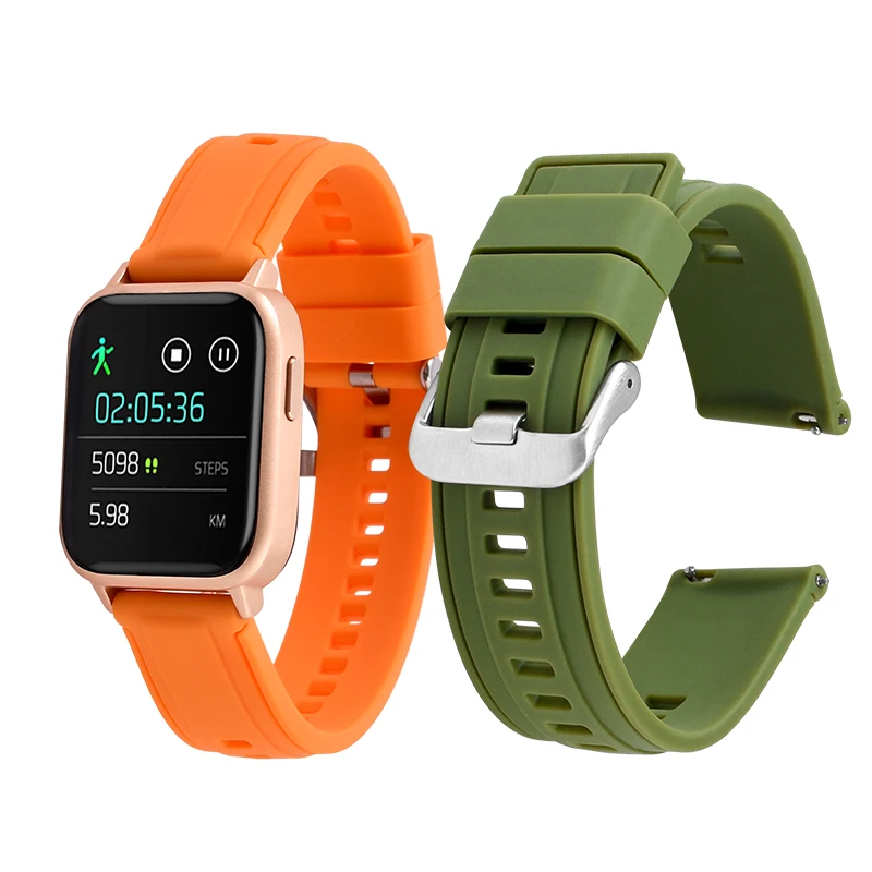 8 Colors 18mm 20mm 22 mm Quick Release Silicone Rubber Watch Strap for Smart Watches
8 Colors 18mm 20mm 22 mm Quick Release Silicone Rubber Watch Strap for Smart Watches