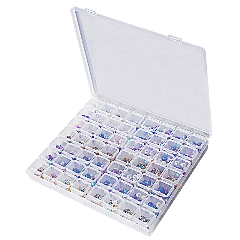 pp plastic 56 Slots Clear beads storage Storage Box Case Organizer with separate dividers box
pp plastic 56 Slots Clear beads storage Storage Box Case Organizer with separate dividers box