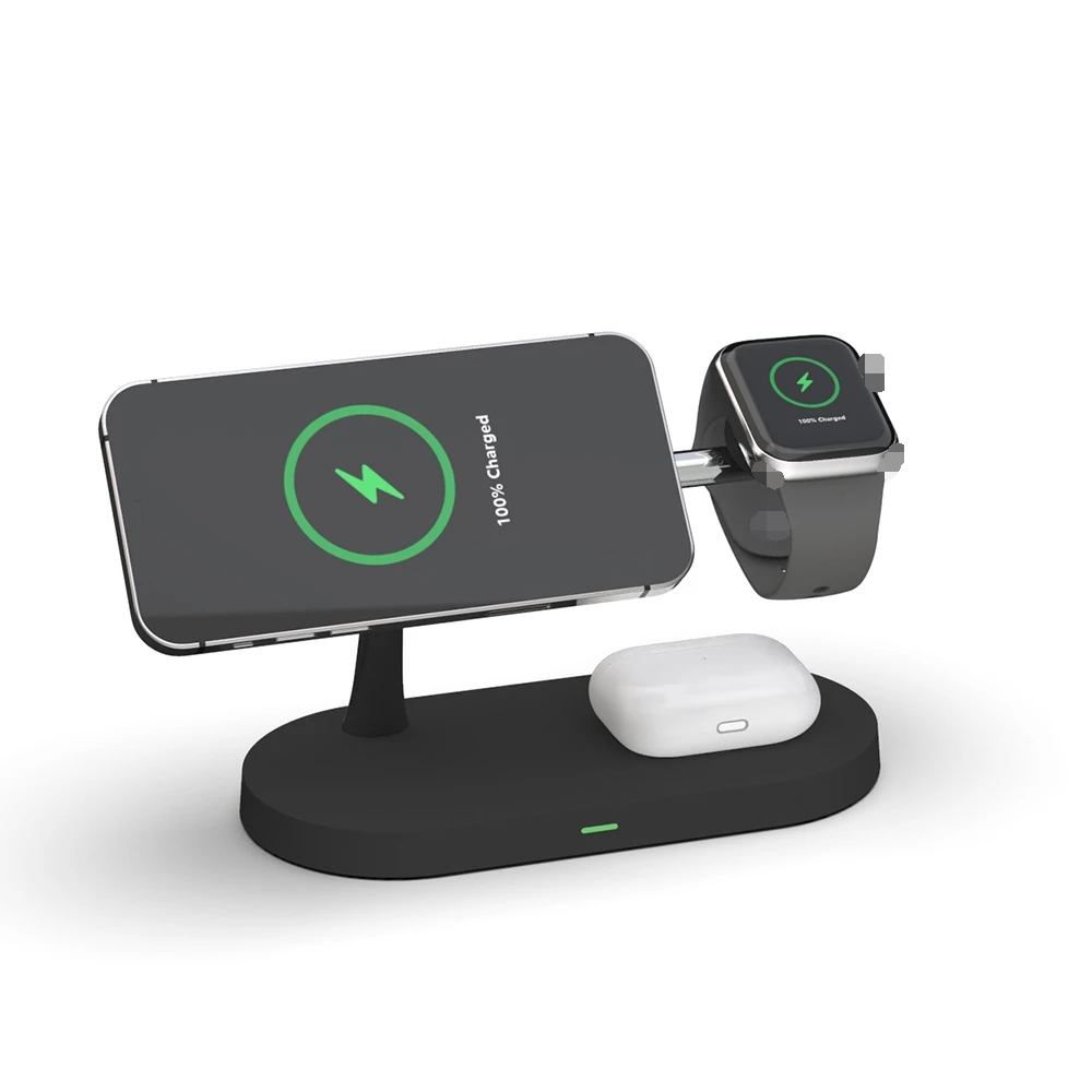 5 In 1 Multifunction Wireless Charger QI 15W Fast Charging With Night Light For iPhone 12 5-In-1 Stand Wireless Charger, White/black
5 In 1 Multifunction Wireless Charger QI 15W Fast Charging With Night Light For iPhone 12 5-In-1 Stand Wireless Charger, White/black