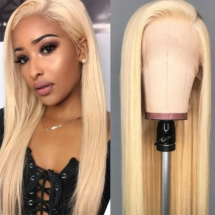 MONA Wholesale Lace Front Wig Black Women Natural Cuticle Aligned Virgin Human Hair Straight 613 Blonde Lace Front Wig
MONA Wholesale Lace Front Wig Black Women Natural Cuticle Aligned Virgin Human Hair Straight 613 Blonde Lace Front Wig