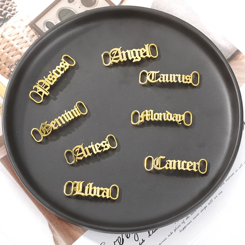 Stainless Steel shoe buckles and accessories Shoe Lace Buckle Old English Custom Name Shoe Buckle
Stainless Steel shoe buckles and accessories Shoe Lace Buckle Old English Custom Name Shoe Buckle