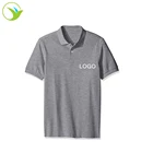 Wholesale custom color combined collar design men 100% cotton embroidered logo polo shirt with embroidery logo