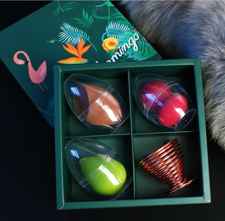 Popular 3 pcs Flamingo Makeup Sponge Set Soft Makeup Powder Puff WIth Stand Gift Box
Popular 3 pcs Flamingo Makeup Sponge Set Soft Makeup Powder Puff WIth Stand Gift Box
