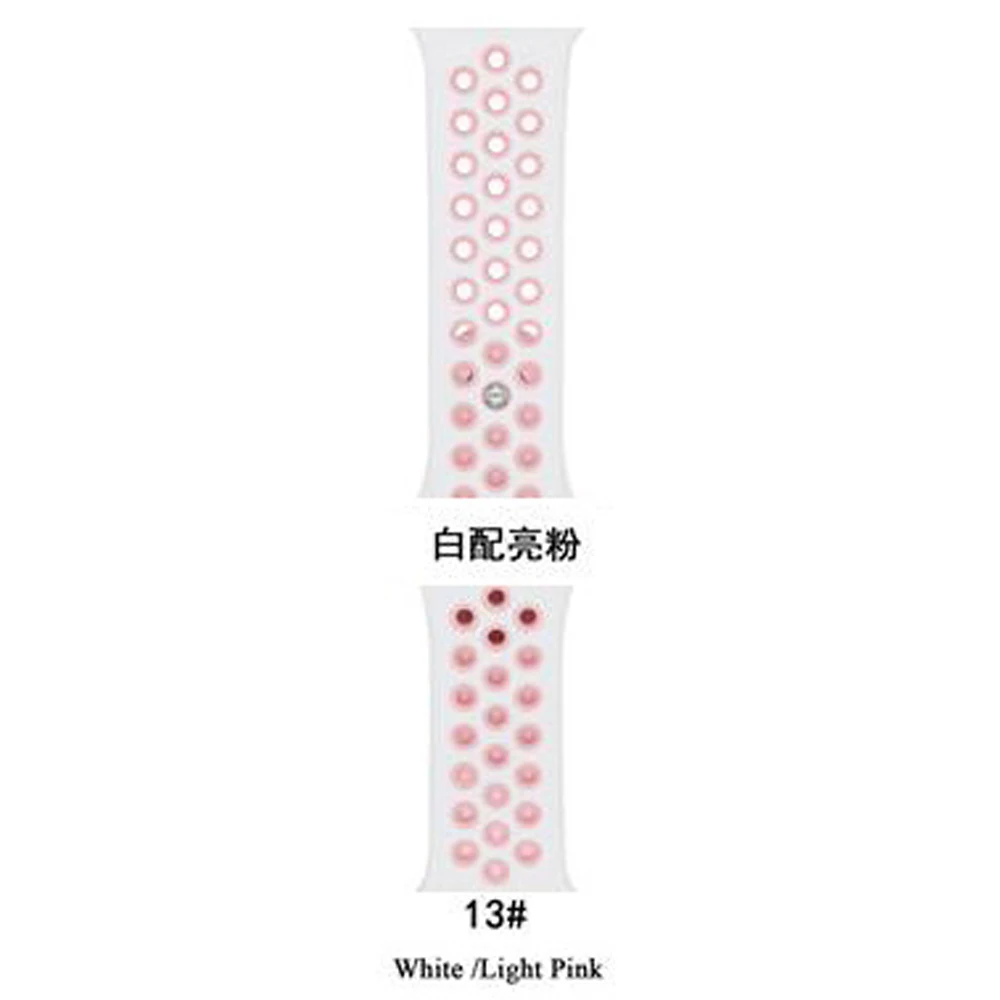 ShanHai for Apple Watch Band 38mm 42mm Men and Women, Soft Silicone Replacement Sports Wristband and for iWatch Series 5 4 3 2 1, Multi-color optional or customized
ShanHai for Apple Watch Band 38mm 42mm Men and Women, Soft Silicone Replacement Sports Wristband and for iWatch Series 5 4 3 2 1, Multi-color optional or customized