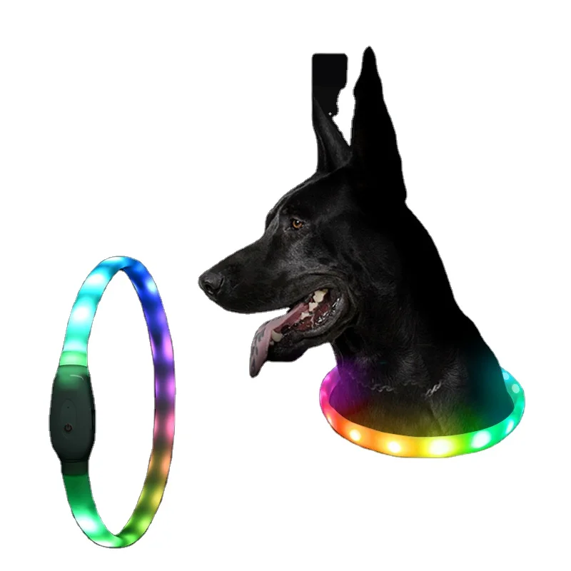 2021 new Anti Lost Adjustable Dog Collar Flash Necklace Light Safety USB Rechargeable LED Pet Leashes
2021 new Anti Lost Adjustable Dog Collar Flash Necklace Light Safety USB Rechargeable LED Pet Leashes