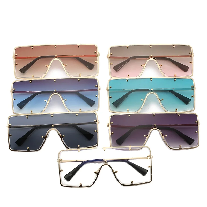 Wholesale Glasses Vendor One Piece Shield Designers Shades Sunglasses Women Men Windproof Metal Oversized Sunglasses Newest 2021
Wholesale Glasses Vendor One Piece Shield Designers Shades Sunglasses Women Men Windproof Metal Oversized Sunglasses Newest 2021