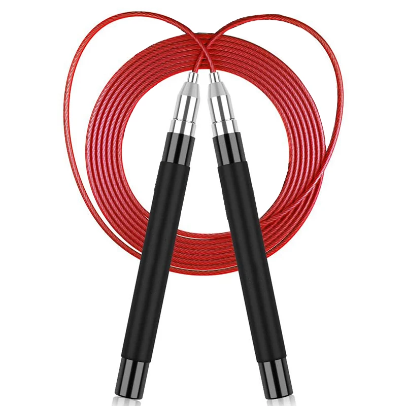 Adjustable Tangle-Free Skipping Rope Self-Locking Screw-Free Design Jumping Rope Silicone Grip for Home Cross fit Workout
Adjustable Tangle-Free Skipping Rope Self-Locking Screw-Free Design Jumping Rope Silicone Grip for Home Cross fit Workout