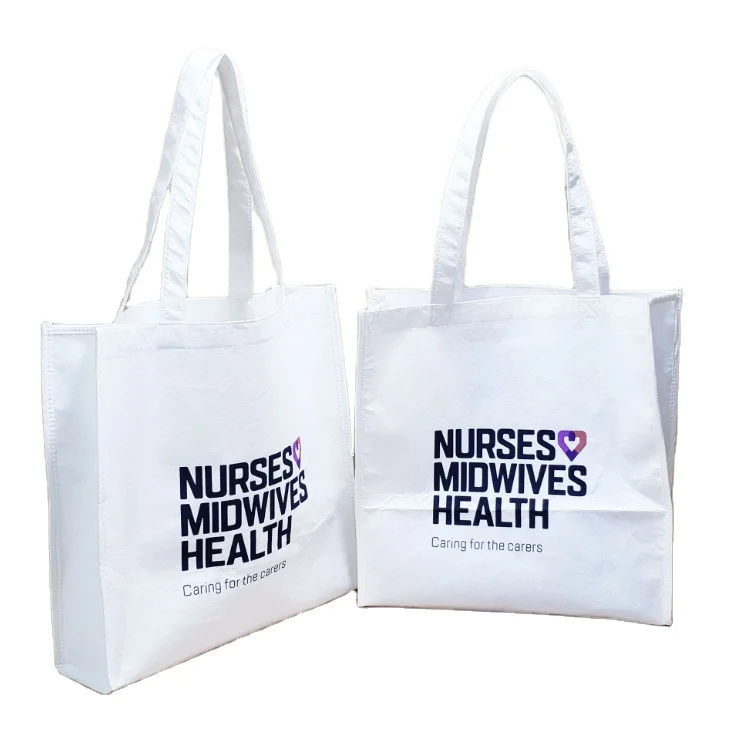 eco-friendly recycled Bamboo fiber fabric biodegradable handle shopping bag with logo, White color
eco-friendly recycled Bamboo fiber fabric biodegradable handle shopping bag with logo, White color