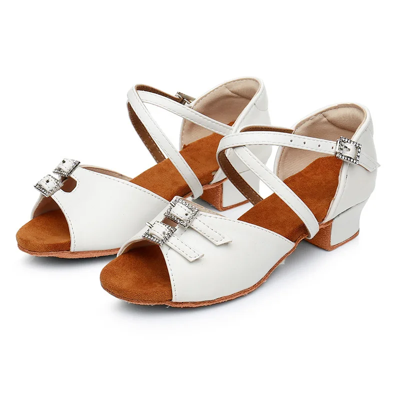 Wholesale Kids Latin Dance Shoes Children's Ballroom salsa Dancing Shoes for Girl Kids, White
Wholesale Kids Latin Dance Shoes Children's Ballroom salsa Dancing Shoes for Girl Kids, White
