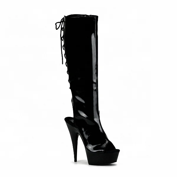 Sexy stage performance waterproof stage boots 15 cm after the belt with ultra-high with fine pole dancing boots, Red
Sexy stage performance waterproof stage boots 15 cm after the belt with ultra-high with fine pole dancing boots, Red