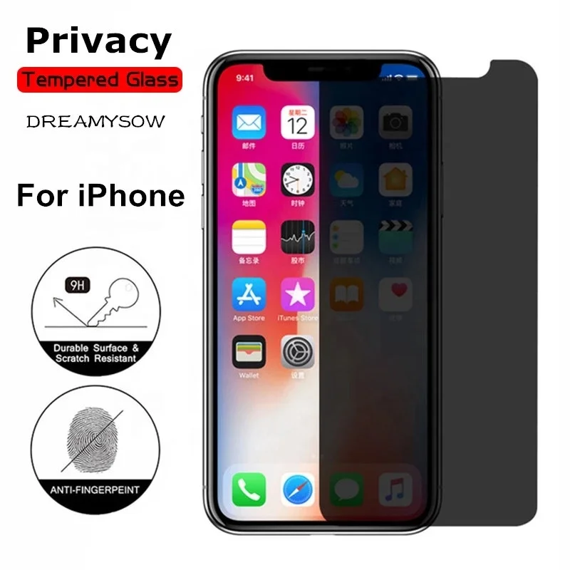 2.5D 9H Anti Spy Privacy Tempered Glass Screen Protector film For iphone 12 pro max 11 pro max 6 7 8 X Xr Xs max, As photos showed
2.5D 9H Anti Spy Privacy Tempered Glass Screen Protector film For iphone 12 pro max 11 pro max 6 7 8 X Xr Xs max, As photos showed