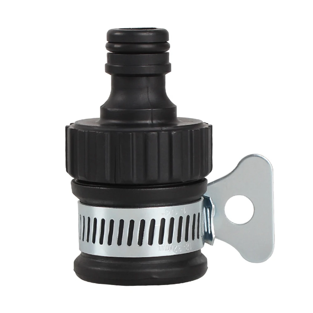High Quality Water Faucet Connector Garden Plastic Quick Hose Pipes Connector Water Tap Adaptor Suitable for 13-17MM connector, Black
High Quality Water Faucet Connector Garden Plastic Quick Hose Pipes Connector Water Tap Adaptor Suitable for 13-17MM connector, Black