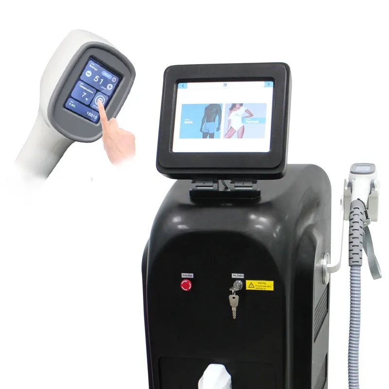 LCD touch screen handle diode laser 755 808 nm 1064 hair removal laser machine price, Black and white
LCD touch screen handle diode laser 755 808 nm 1064 hair removal laser machine price, Black and white