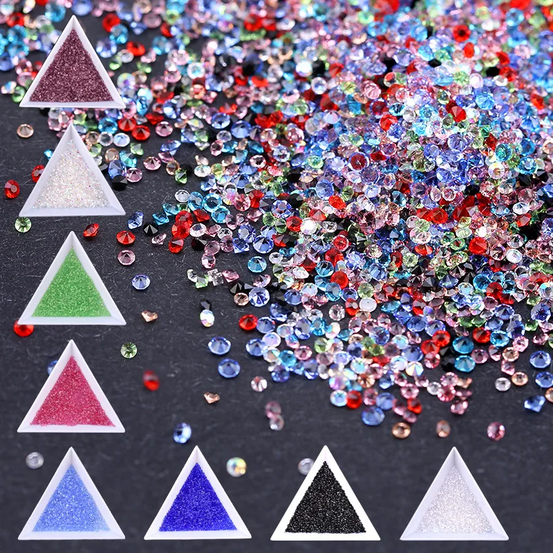 Colorful Glass Stones For 3D Fashion Crystal Manicure Rhinestone Nail stone Decoration, Colors as pictures
Colorful Glass Stones For 3D Fashion Crystal Manicure Rhinestone Nail stone Decoration, Colors as pictures